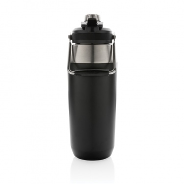 Logo trade promotional giveaway photo of: Vacuum stainless steel dual function lid bottle 1L